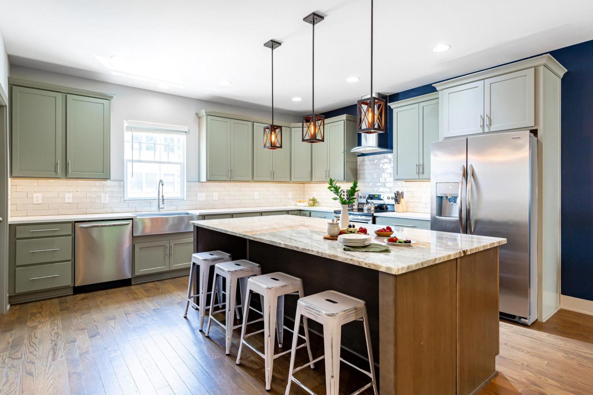 Waverly By Avantstay Nashville-Inspired Townhome W Luxury Kitchen Pool Table Ngoại thất bức ảnh
